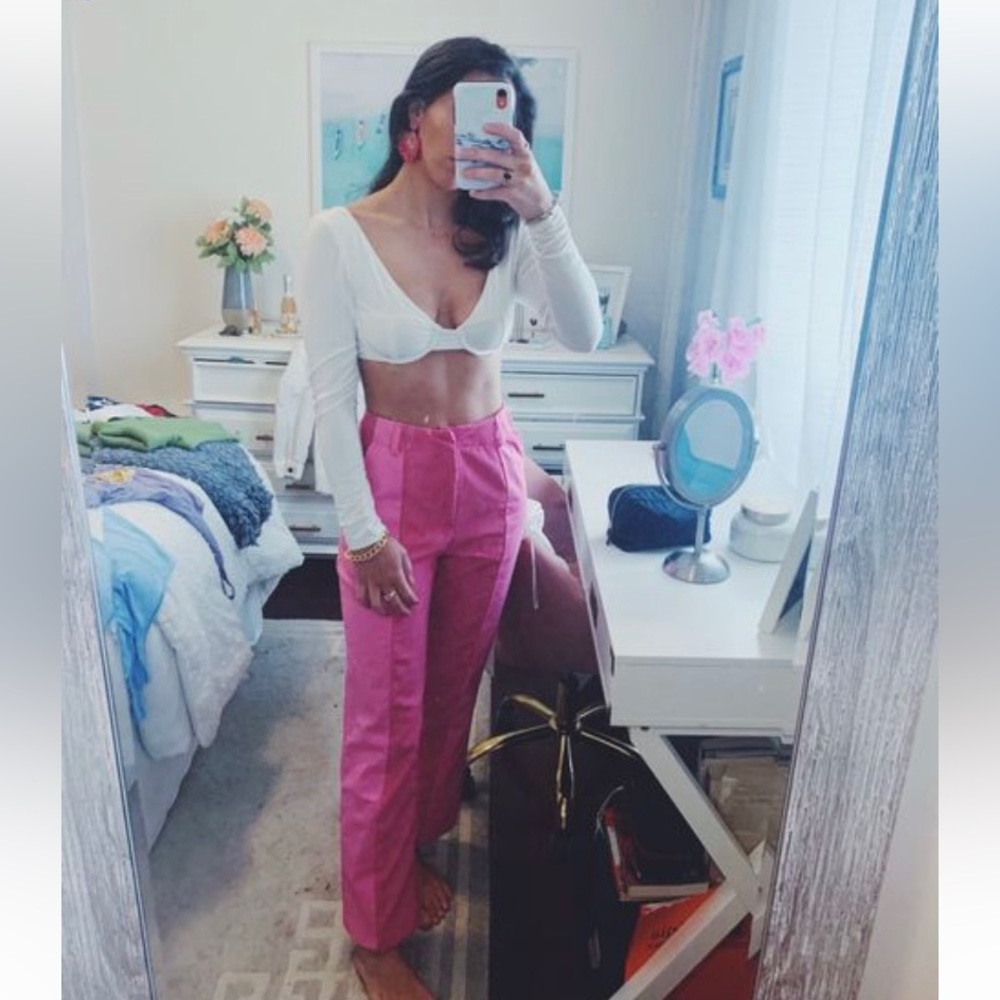 Pink Corduroy/Jean Pant